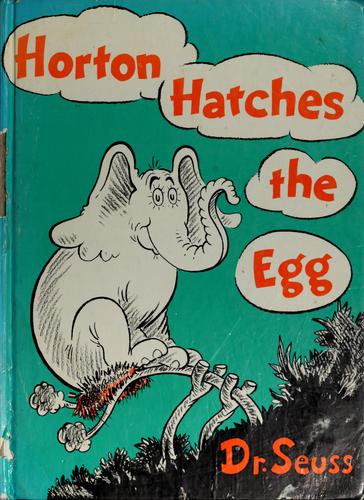 Horton hatches the egg 