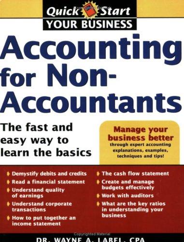 Accounting for non-accountants : the fast and easy way to learn the basics 
