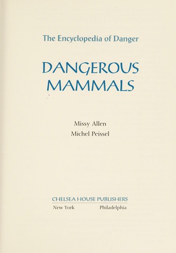 Dangerous mammals 