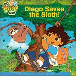 Diego saves the sloth! 