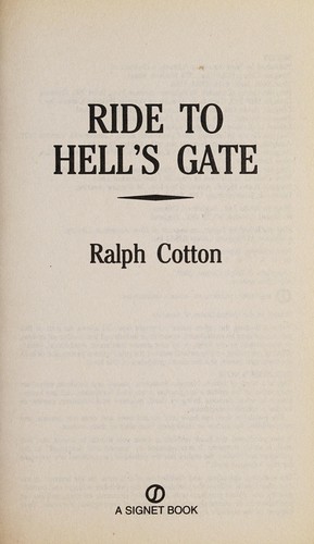 Ride to hell's gate 