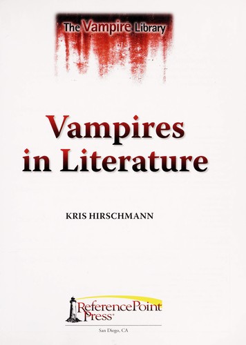 Vampires in literature 