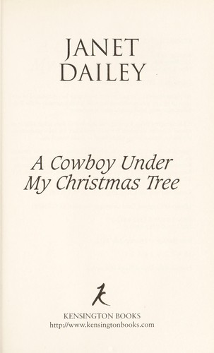A cowboy under my Christmas tree 