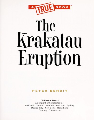 The Krakatau eruption 