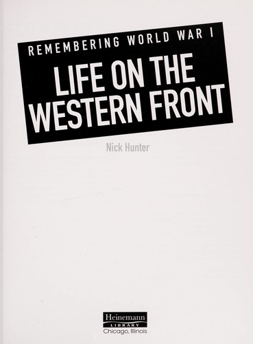 Life on the Western Front 