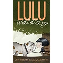 Lulu walks the dogs 