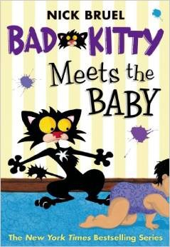 Bad Kitty meets the baby 