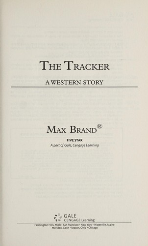 The tracker : a western story 
