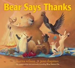 Bear says thanks 