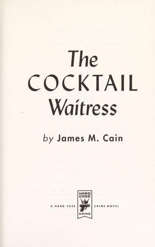 The cocktail waitress 
