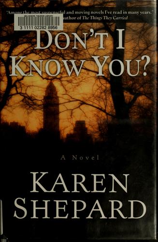 Don't I know you? : a novel 