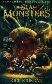 The sea of monsters : Percy Jackson & the Olympians,the graphic novel 