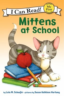 Mittens at school 