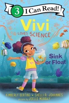Vivi loves science. Sink or float 