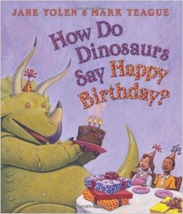 How do dinosaurs say happy birthday? 