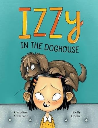Izzy in the doghouse 