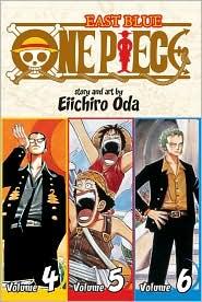 One piece. East blue. Volume 4-5-6 