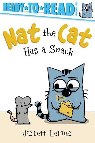 Nat the Cat has a snack 