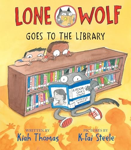 Lone Wolf goes to the library 