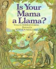 Is your mama a llama?  Cover Image