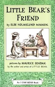 Little Bear's friend  Cover Image