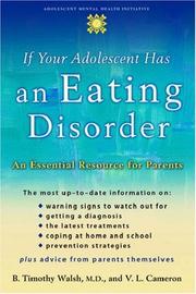 If your adolescent has an eating disorder : an essential resource for parents  Cover Image