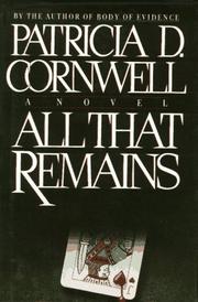 All that remains : a novel  Cover Image