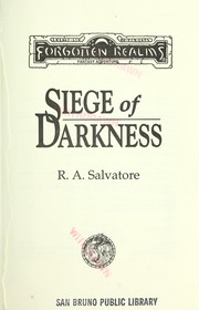 Siege of darkness  Cover Image