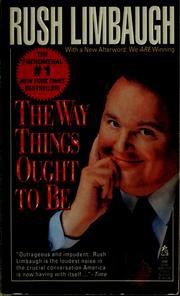 The way things ought to be  Cover Image