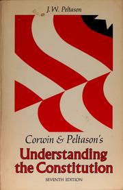 Corwin and Peltason's Understanding the Constitution Cover Image