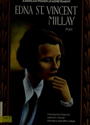 Edna St. Vincent Millay  Cover Image