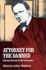 Attorney for the damned  Cover Image