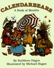 Calendarbears : a book of months  Cover Image