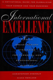 International excellence : seven breakthrough strategies for personal and professional success  Cover Image