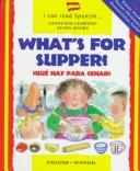 What's for supper? = Qué hay para cenar?  Cover Image