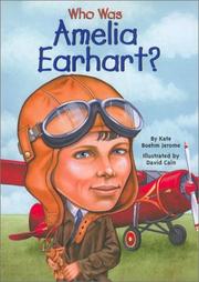 Who was Amelia Earhart?  Cover Image
