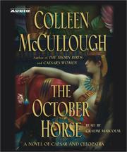 The October horse : a novel about Caesar and Cleopatra Cover Image
