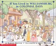 If you lived in Williamsburg in colonial days  Cover Image