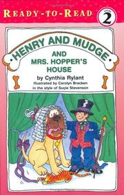 Henry and Mudge and Mrs. Hopper's house : the twenty-second book of their adventures  Cover Image