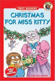 Christmas for Miss Kitty  Cover Image