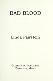 Bad blood Cover Image