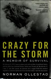 Crazy for the storm : a memoir of survival  Cover Image