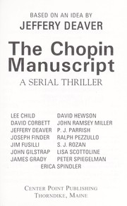 The Chopin manuscript Cover Image