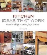 Kitchen ideas that work : creative design solutions for your home  Cover Image