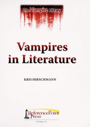 Vampires in literature  Cover Image