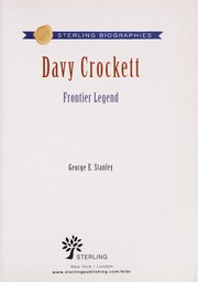 Davy Crockett : frontier legend  Cover Image