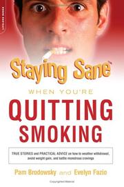 Staying sane when you're quitting smoking  Cover Image