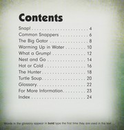 Snapping turtles  Cover Image