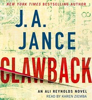 Clawback:  Ali Reynolds  Cover Image