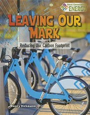 Leaving our mark : reducing our carbon footprint  Cover Image